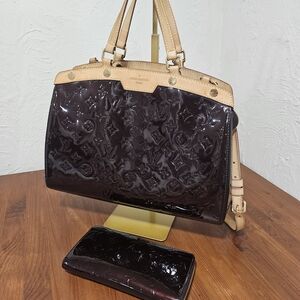 Louis Vuitton Vernis Melrose Bag & Wallet Set